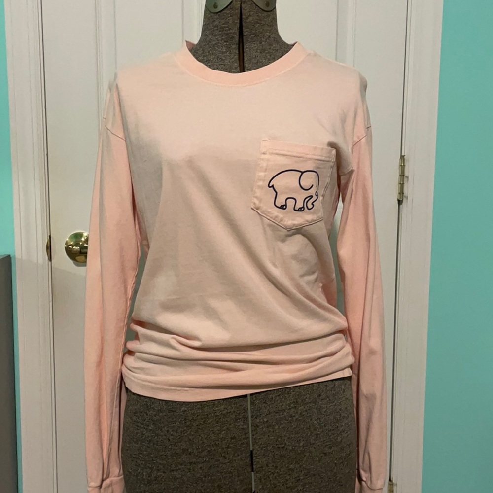 Pastel Pink Ivory Ella Long-sleeve T-shirt